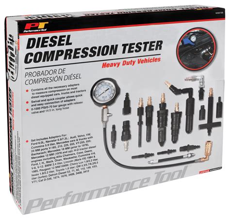 m14 x 1.5 compression tester adapter ford 6.0|Performance Tool W89735 Diesel Compression Tester Kit for .